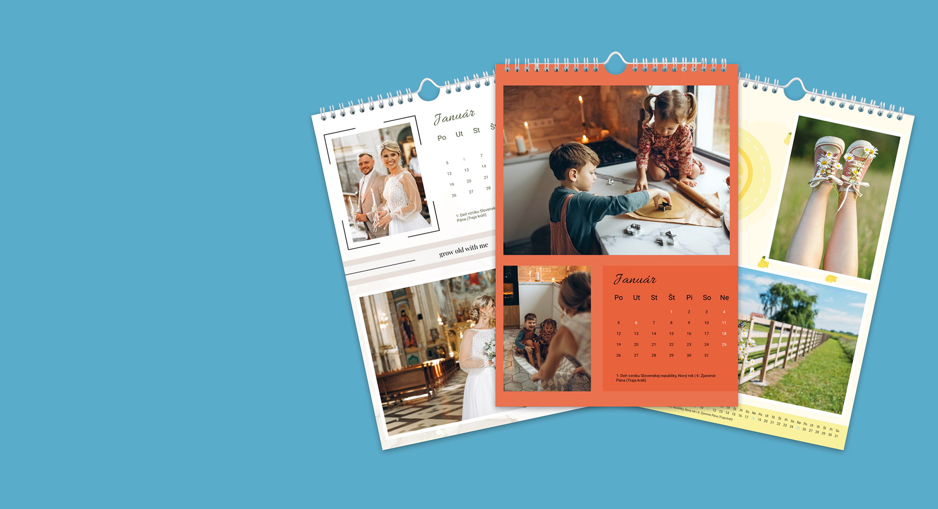 Dizajnové predlohy fotokalendárov Dizajnové predlohy fotokalendárov